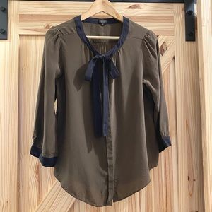 Aritzia Babaton Sabrina Blouse - 100% Silk